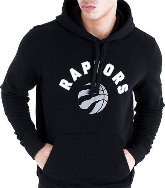 New Era Toronto Raptors Hoodie Zwart Taille de vêtements: XL