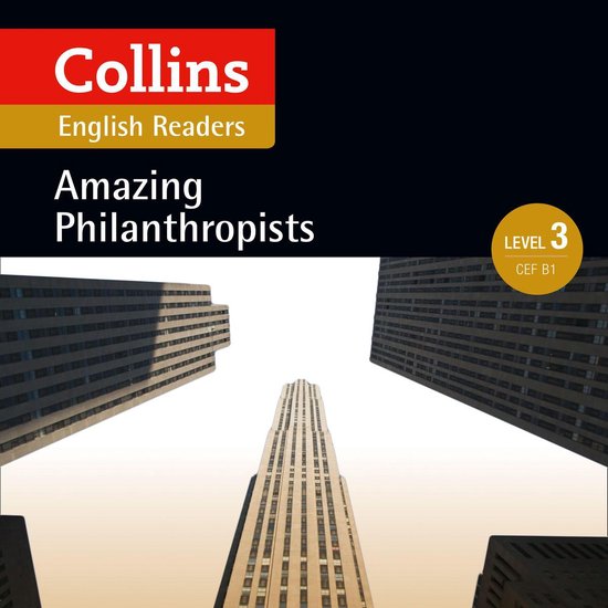 Collins Amazing People ELT Readers- Amazing Philanthropists - cover
