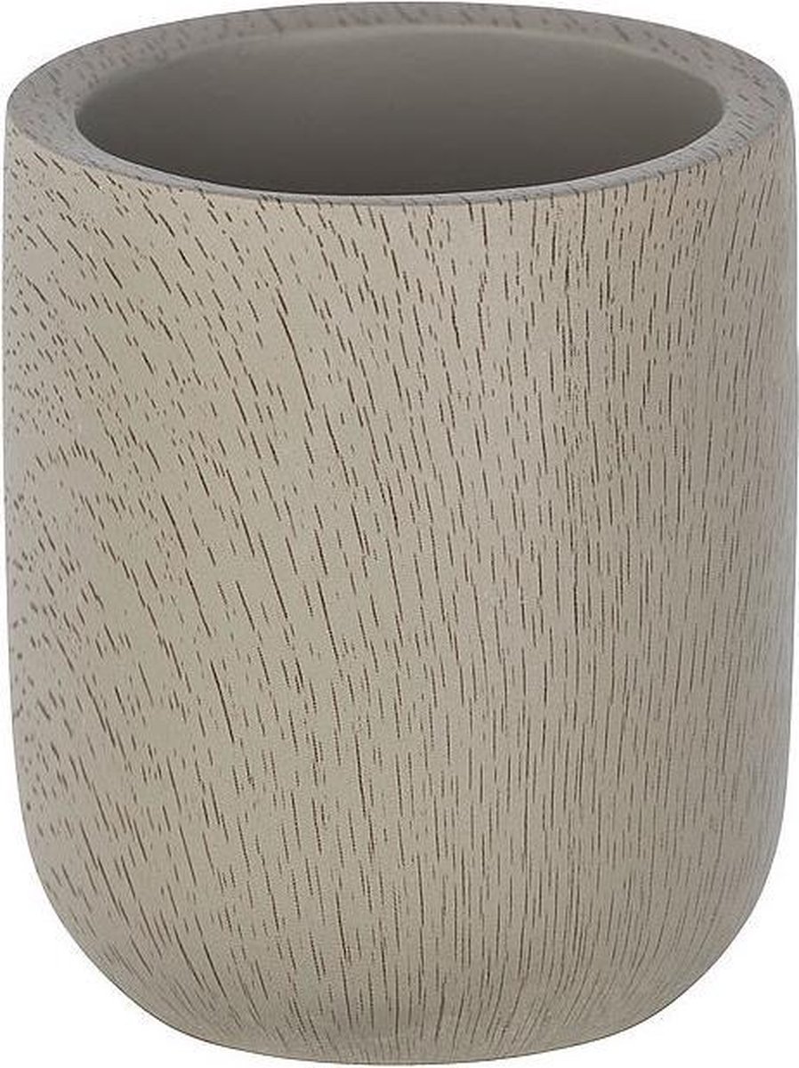 Wenko Tandenborstelhouder Joy 8 X 9,5 Cm Beton Taupe