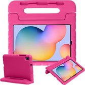 Samsung Galaxy Tab S6 Lite Hoes Kinder Hoesje Kids Case Cover - Roze