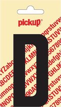 Pickup plakletter Nobel 90 mm zwart D - 31002090D