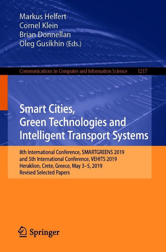 Springer Nature Proceedings Computer Science - Smart Cities, ... - cover