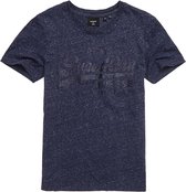 Superdry Dames tshirt Tonal T-shirt met Vintage logo en glitters