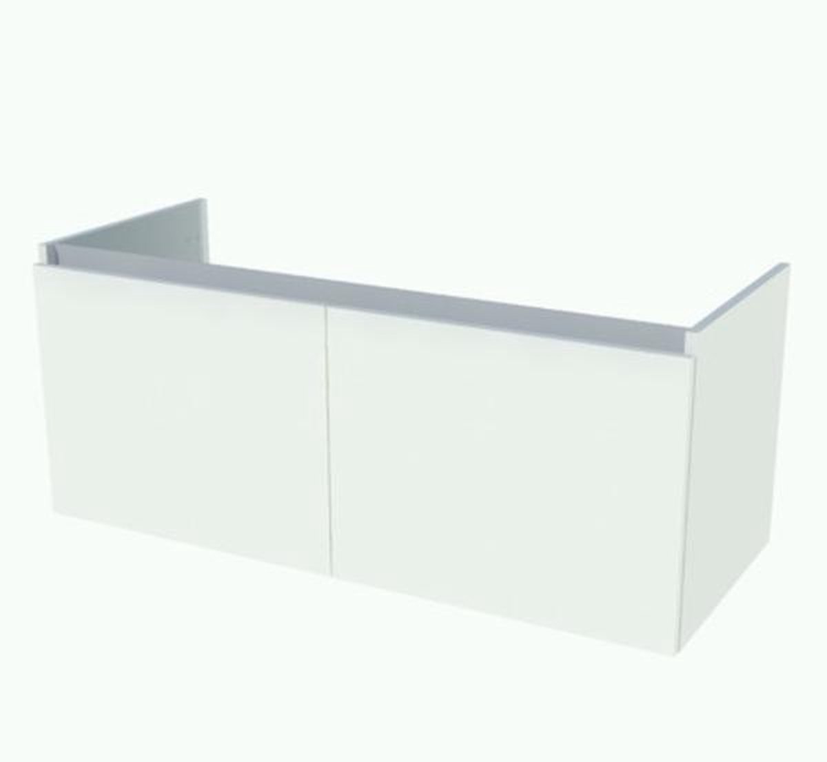 Nemo Start Tempus onderbouwkast 1200 x 500 x 495 mm 2 deuren greeploos kleur Riverside Oak Hell