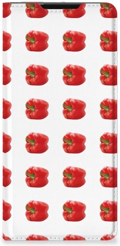 Book Case Samsung Galaxy S21 Ultra Phone Case Paprika Red