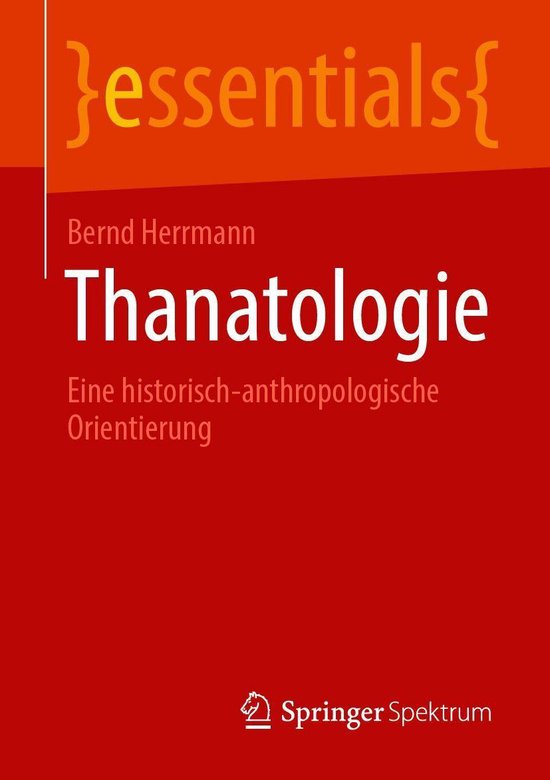Social Science and Law (German Language) - Thanatologie - cover
