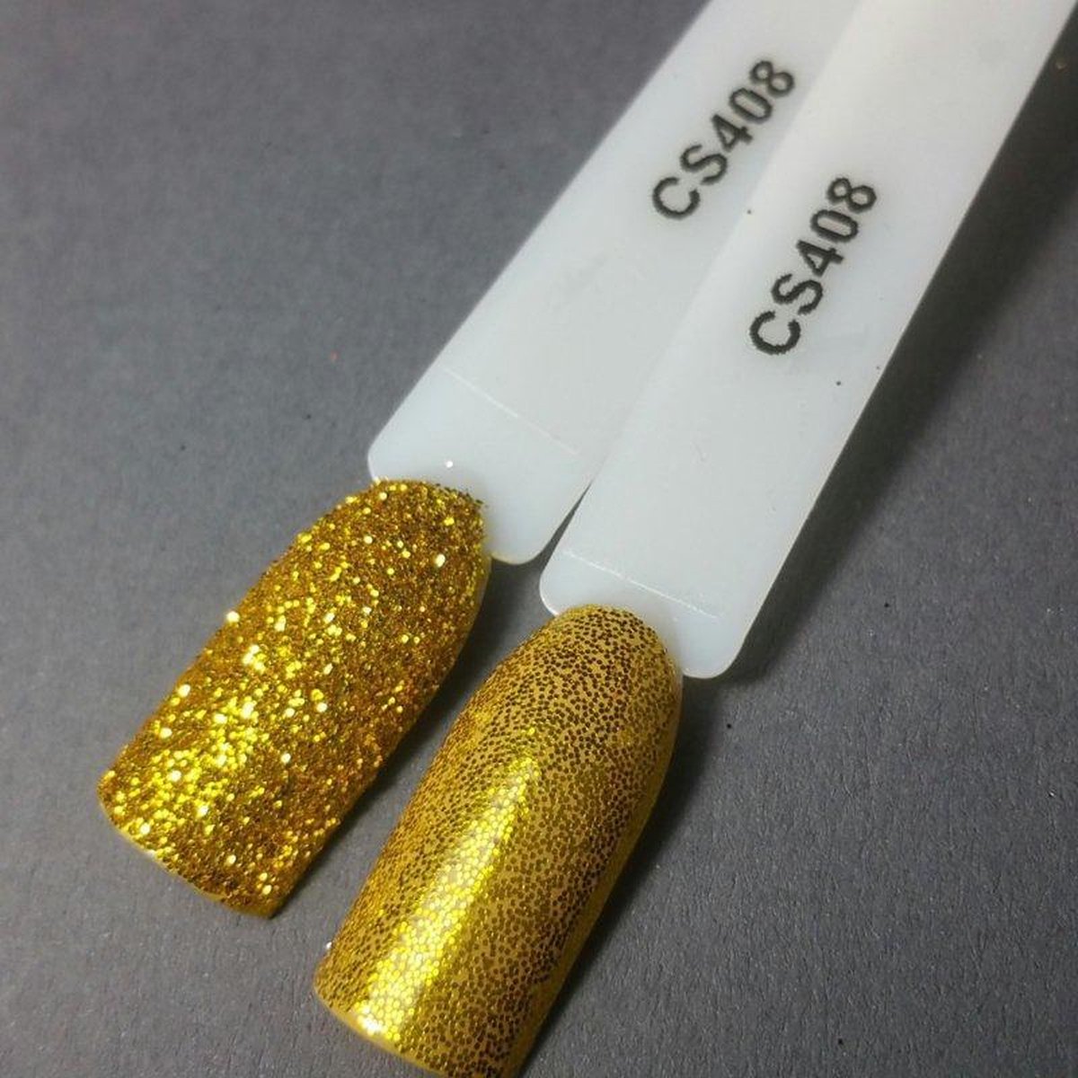 Goedkoopste Nagel glitter - Korneliya Crystal Sugar 408 Gold