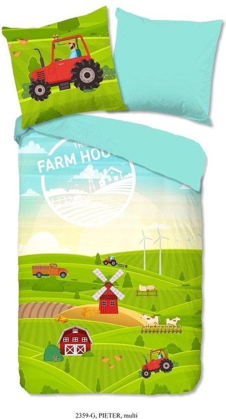 Housse de couette Good Morning Farm House - 140x200 / 220 - Farmhouse - Multi