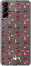 6F hoesje - geschikt voor Samsung Galaxy S21 Plus -  Transparant TPU Case - Cherry's #ffffff