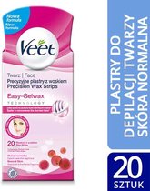 Veet - Cold Wax Tapes for Sensitive Face Skin 20 Pcs -