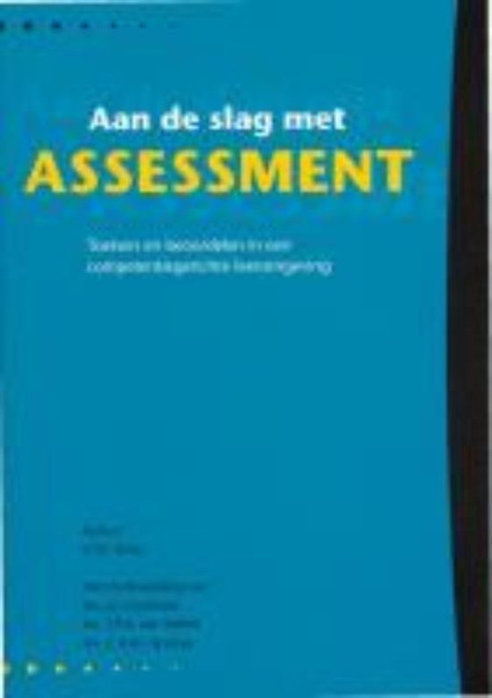 9789077333068 - Aan de slag met assessment