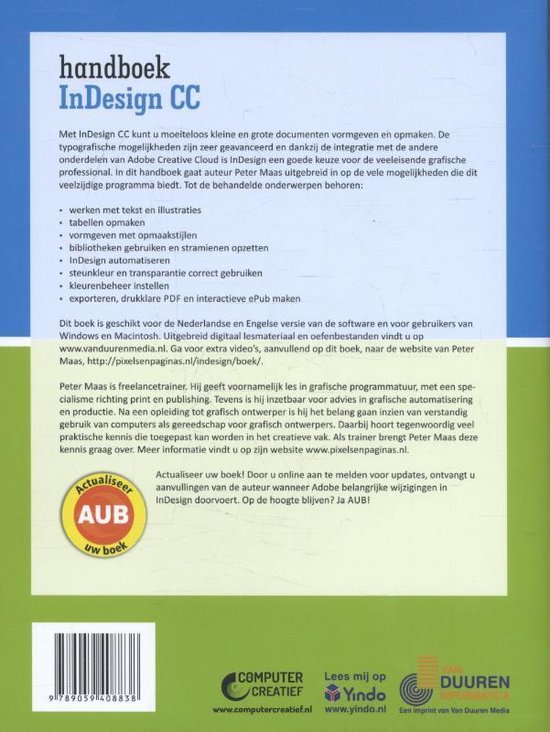 Handboek Adobe Indesign CC