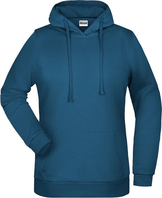 James And Nicholson Vrouwen/dames Basic Hoodie (Benzine)