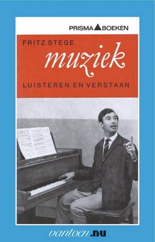 Cover van het boek 'muziek luisteren en verstaan' van F. Stege