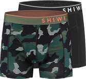 Shiwi - 2-Pack Boxershorts - Camouflage - Zwart