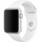 Horlogeband Voor Smartwatch Apple Watch  – Wit