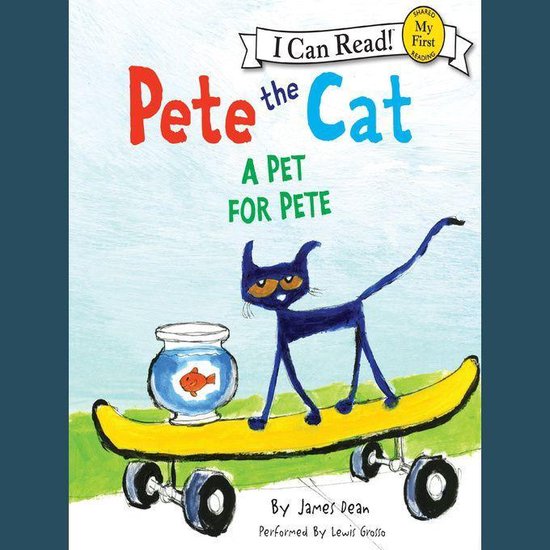 Pete the Cat: A Pet for Pete - cover