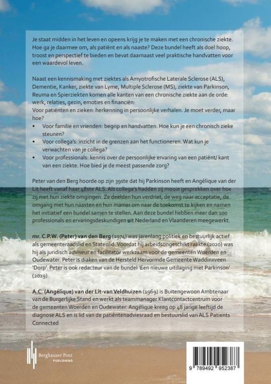 Boekpagina met informatie over een bundel over chronisch-progressieve ziekten. Tekst in het Nederlands.