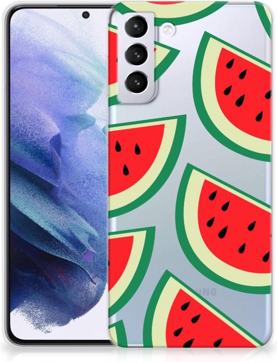 Samsung Galaxy S21 Plus Siliconen Case Watermelons
