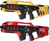 Light Battle Anti-Cheat Lasergame Set - Geel/Rood - 2 Mega Blasters