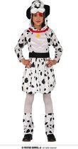 Fiestas Guirca Verkleedjurk Dalmatiër Zwart/wit Mt 7-9 Jr