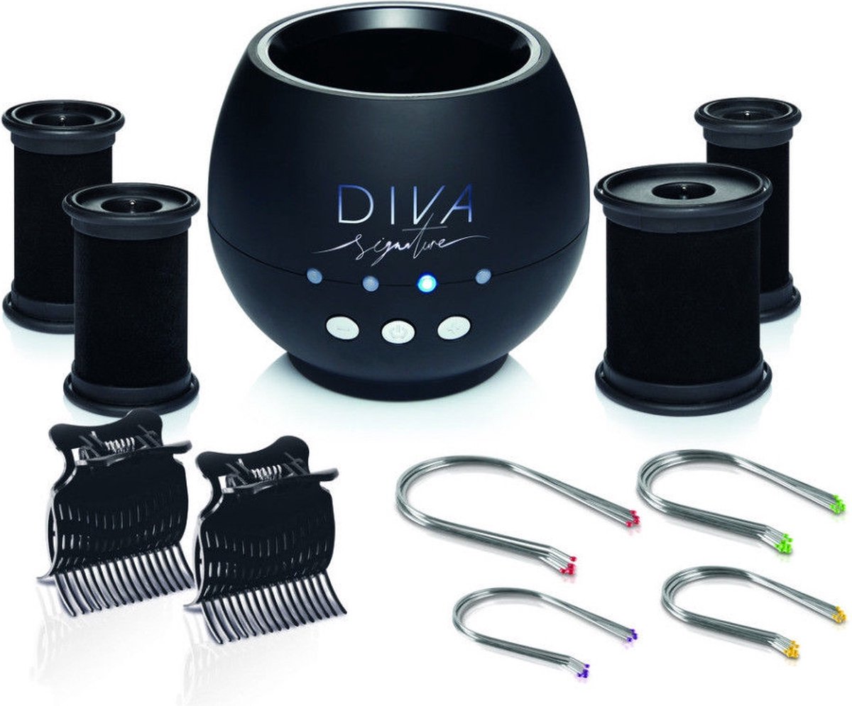 Salon-Services DIVA Pro POD SET Verwarmingssysteem met Krulrollers - Salon-Services (VACCari) - €78,50