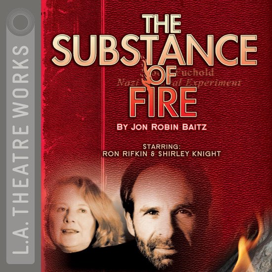 Boek cover The Substance of Fire van Jon Robin Baitz (Onbekend)