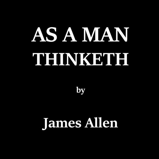 As A Man Thinketh - cover