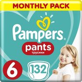Pampers Baby Dry Pants Maat 6 - 132 Luierbroekjes