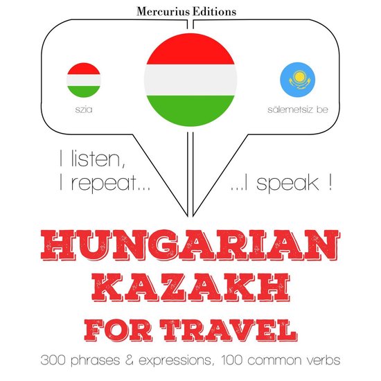 Magyar - kazah: Utazáshoz - cover