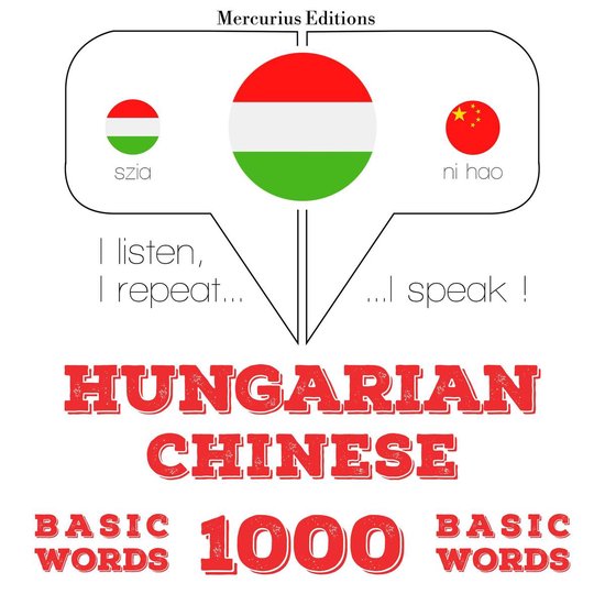 Magyar - kínai: 1000 alapszó - cover
