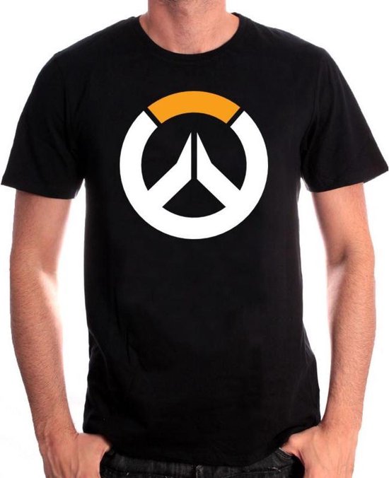 Overwatch - Icon Black T-Shirt - M