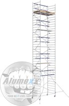 Basic AGS rolsteiger 135 x 12,2m werkhoogte en  lengte platform