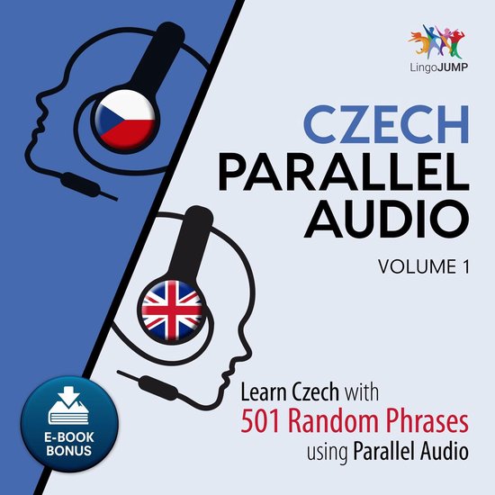 Czech Parallel Audio - Learn Czech with 501 Random Phrases u ... - cover