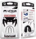 Venum Challenger gebitsbeschermer verpakking, met informatie over dubbele laag en Nexfit gel.