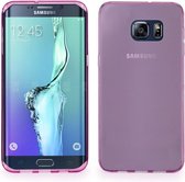 Hoesje CoolSkin3T voor Samsung Galaxy S6 Edge Plus Tr. Telefoonhoesje - Roze