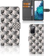 Wallet Book Case Samsung Galaxy S20FE Smartphone Hoesje Salamander Grey