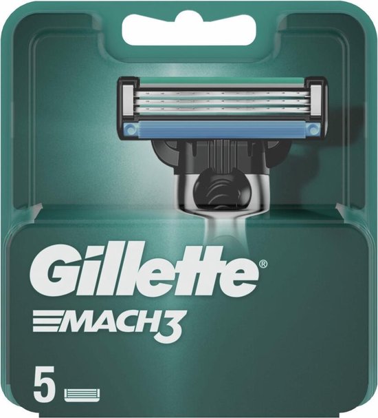 Gillette Scheermesjes Mach3 5 stuks