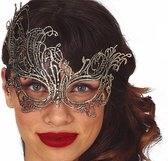 Fiestas Guirca Masker Gold Filigree Dames Polyester Goud One-size