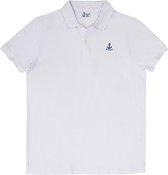 Biggdesign T Shirt Heren - Poloshirt - Tennis Shirt - Golfshirt - Wit - Maat XL