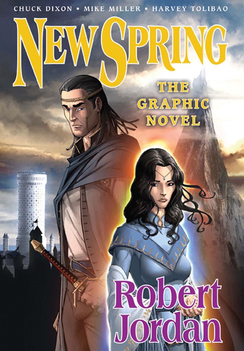 Omslag van Wheel of Time: The Graphic Novel - New Spring: The Graphic Novel