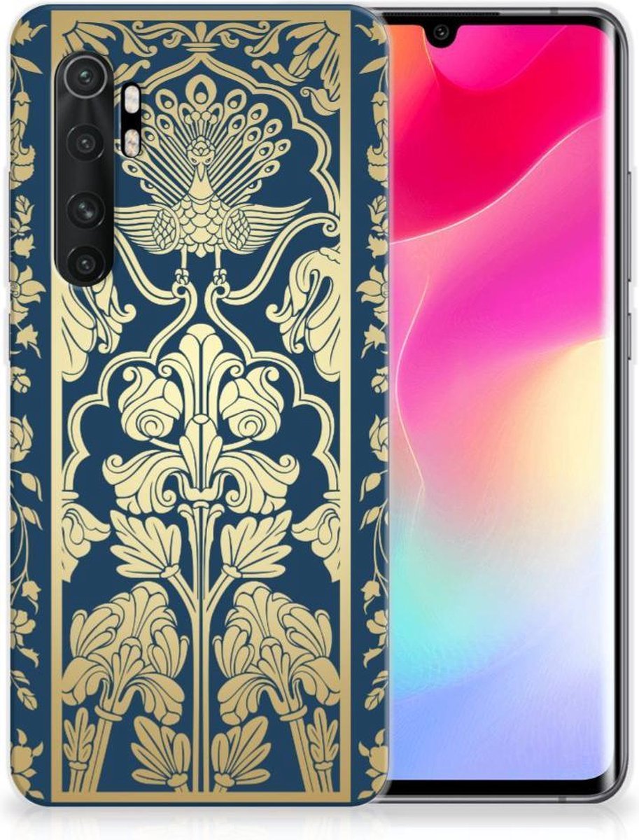 Xiaomi Mi Note 10 Lite TPU Case Beige Flowers