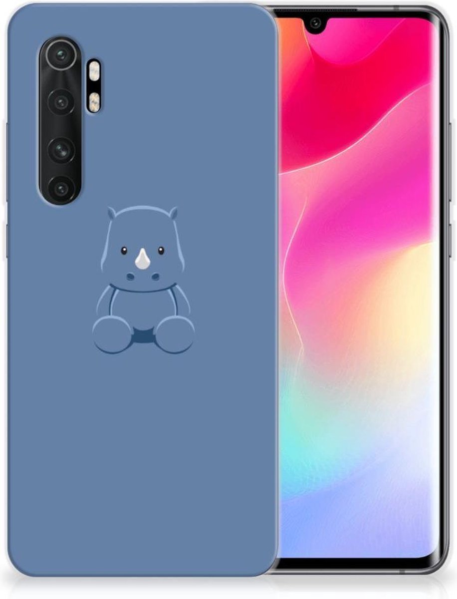 Xiaomi Mi Note 10 Lite Telefoonhoesje met Naam Baby Rhino