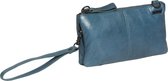 Justified Bags® Belukha Small 2 Pocket Shoulderbag Ocean Blue