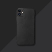 TWIXED iPhone 11 Zwart Zacht Flexibel Matte Siliconen Hoesje (Zwart)