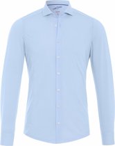 Pure - H.Tico The Functional Shirt Blauw - Heren - Maat 43 - Slim-fit