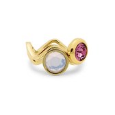 Melano Vivid Vibe On ring set - dames - goudkleurig - maat 48