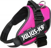 Julius-k9 idc power harnas 2 Donkerroze L-XL/71-96CM