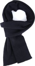 KnowledgeCotton Apparel Sjaal Donkerblauw -