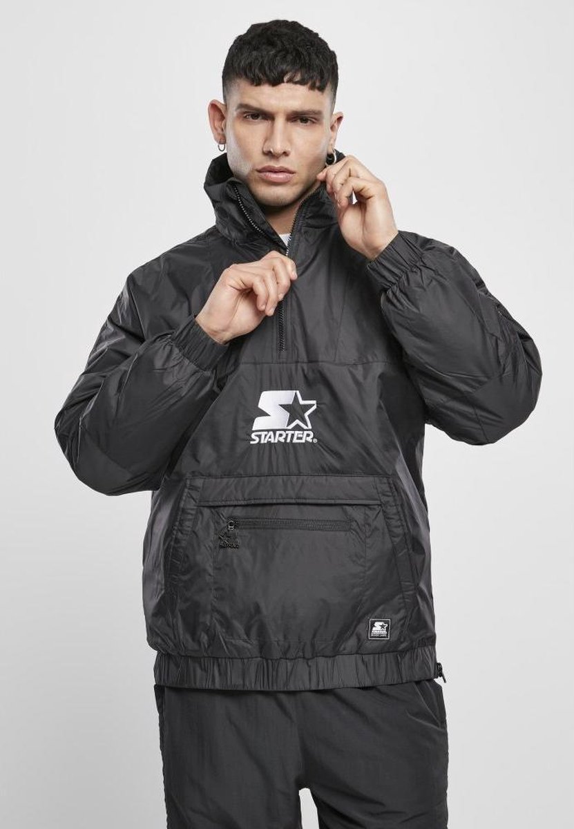 Starter Black Label - Starter Logo Windbreaker jacket - L - Zwart